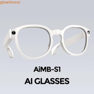 GLOWHIVE AI Smart Glasses, 2 in 1 AIMB-S1 Smart AI Glasses, Augmented Reality Real-time Translation 