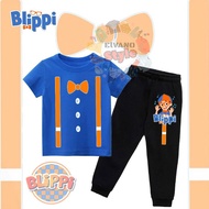 Blippi Blippi Children's T-shirt and Jogger Pants Set Boy Clothes Set