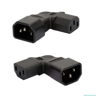 dingdongaa Male to Female Wire-free Power Supply Connector Adaptor C14 to IEC320 C13 C5 C7