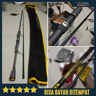 Joran Loomis Black Rapier 165 Original Brand Fuji Made Japan / Alat Pancing New Loomis / Tongkat Pancing Profesional / Kuat Lentur dan Tahan Lama