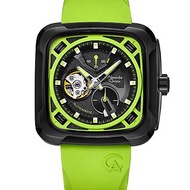 【AC手錶】機械錶6577MARIPBALE-螢光綠