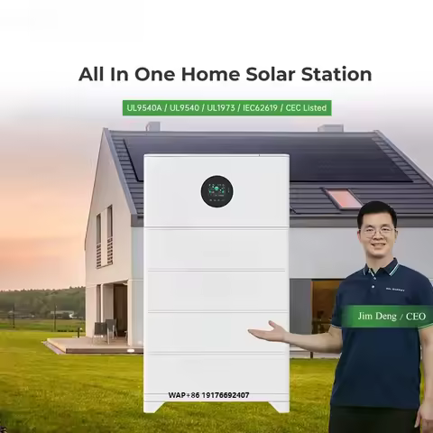GSL Energy All-in-One 48V 5kw 10kw Lithium Ion LiFePO4 Solar Power Battery System Stackable Battery 