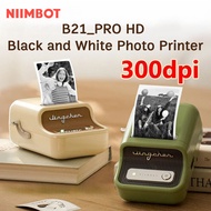 NIIMBOT B21Pro Photo Label Printer, Portable Sticker Printer, Dual Color Printer, Ideal for Retail