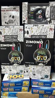 Zimomo Voor  Labubu 十週年香港限定電鍍