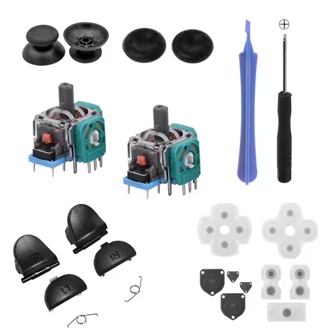 Original Replacment Parts Controller Tool Kit for Playstation 4 PS4 Accessories 3D Rocker Screwdrive