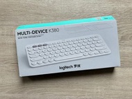 Logitech K380 Bluetooth Keyboard (White)
