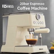 bsboss 20bar Espresso Coffee Machine    A cup of coffee a day  Life is more enjoyable    Quick heati
