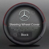 พวงมาลัยหนังสำหรับ Mercedes-Benz C-Class C260L GLA200L E-Class E200L E300L GLB GLC 250 180C-class S-