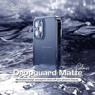 X-One Drop Guard Glass Matte Impact Protection Phone Case For Apple iPhone 13 / 13 Pro / 13 Pro Max / 12 / 12 Pro / 12 Pro Max