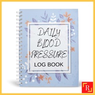 Blood Pressure Log Book/Notebook/Journal 3 - (A5 | 104 Weeks | 2 Years) - Record & Monitor Daily|ROY