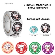 The Newest Stickers For Food.Kue.Dll Enjoy 1 ROLL Of 500 PCS Size 2.5 Cm And 3.5 Cm