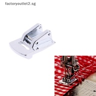 factoryoutlet2.sg Sliver Rolled Hem Curling Sewing Presser Foot For Sewing Machine Singer Janome Hot