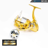 [ด่วน] สปินนิ่ง Ocean 7 Closer เบรคสูงสุด 18 กิโลกรัม สำหรับตกทะเลหรืองานหนักโดยเฉพาะ    KM4.14573⚡ล