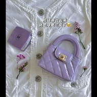 Chanel 香奈兒 24P 迷你 星黛露紫 香芋紫 mini Kelly 手提包 肩背包 斜背包