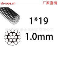 Steel Wire Rope * Soft Diameter Galvanized Factory Direct Sales 119-1.0mm 1.0mm Superfine Steel Wire