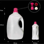 5Liter HDPE White Detergent Empty Bottle (NEW)