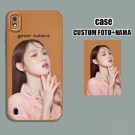 Custom FOTO +NAMA Case Samsung A10 M10 A10S Softcase Pro Camera Anti Sobek - Cassing Silikon Lentur