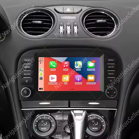 Carplay Head Unit For Mercedes SL R230 SL350 SL500 SL300 SL550 SL500 SL600 SL65 SL55 Android Auto Af