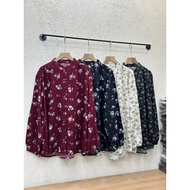 Rayon motif blouse,/ motif blouse, renia blouse, rayon motif