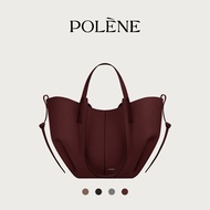 French Polene · Cyme Mini Lychee Leather Handbag Shoulder Tote Bag