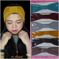 Adriana Bandana, Women's Bandana, Cloth Bandana, Korean Bandana, Bandana Headband, Cross Bandana, He