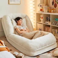 ‍🚢Human Kennel Lazy Sofa Bed Sleeping Single Tatami Foldable Balcony Bedroom Small Sofa Recliner