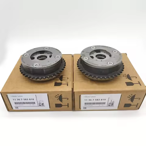 NEW 2X Exhaust Intake Camshaft VVT Gear 11367583818 11367583819 for Bmw X3 X4 X1 320i 520i N20 N26 2
