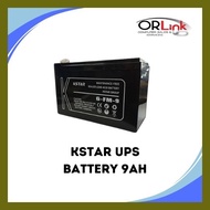 ☫ ❦ ◺ KSTAR UPS BATTERY 9AH (0330)