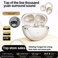 G126 Open Ear Wireless Earphones Hi-Res with LDAC Bone Conduction Earbuds Bluetooth 5.4 FreeClip On 