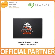 SEAGATE FireCuda 120 2.5" SSD, 500GB / 1TB / 2TB / 4TB. Singapore Local 5 Years Warranty **SEAGATE O