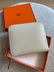 Hermes silk in wallet