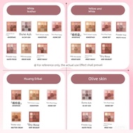 eyeshadow pallet eyeshadow Warna ujian palet eyeshadow 3CE Jiugongge eyeshadow overtake warna tanah 