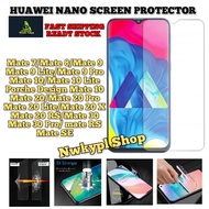 HUAWEI NANO SCREEN PROTECTOR MATE7/MATE8/MATE9/MATE9 LITE/MATE9 PRO/MATE10/MATE10 LITE/MATE10 PRO/MA