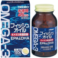Omega 3 Fish Oil Orihiro Fish Oil Japan 180v box
