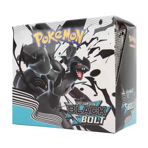English Pokemon Card Black Bolt White Flare Booster Box Battle Pokemon Trade Card Transaction Gift 3