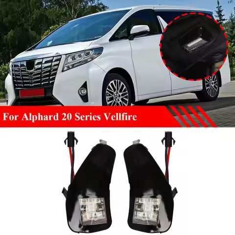 Firmly 2PCS LED Rearview Puddle Light Under Side Mirror Welcome Lamp For Toyota Alphard 20 Series Ve