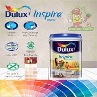 [5 Litre] ICI DULUX Inspire Interior Smooth Sheen Finish Paint Cat Dinding Dalam Rumah Bilik Ruang Tamu 室内水漆 5L