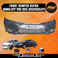 HONDA CITY TMO 2012 - 2014 FRONT BUMPER 100% GOOD QUALITY NEW BARU PLASTIC PP MATERIAL PLASTIK