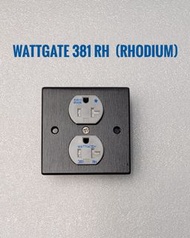 美國 Wattgate 381RH  ( 冷凍，鍍銠白金) Audio Grade  藍星