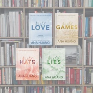 Twisted Series 4 B00ks by Ana Huang English & Indonesia version (l0ve, games, hate, lies)