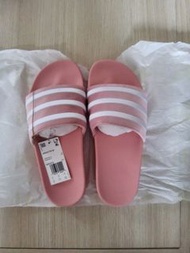 Adidas Originals Women's Adilette Slipper Slide Sandal, Wonder Mauve/White/Wonder Mauve, (女裝) US10 / UK9 / EUR43 / J 275 / CHN265