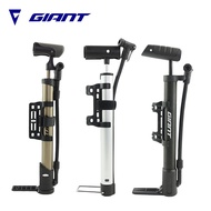 GIANT Portable Mini Collapsible Bicycle Pump Schrader Valve and Presta Valve compatible Incidental Pressure gauge
