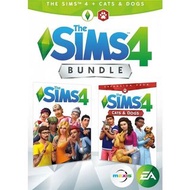 《居家抗疫必備》（中古二手）PS4遊戲 模擬市民4  + 貓狗總動員  合集 The Sims 4 + Cats &amp; Dogs Bundle 港版中英文版