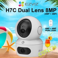 EZVIZ H7C Dual Lens 8MP (4MP + 4MP) Pan/Tilt Two Way Talk Color Night Vision WiFi Indoor Security CC