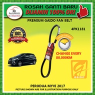 PERODUA MYVI 2017 GAIDO PREMIUM FAN BELT - 4PK1181