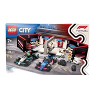 LEGO City F1 Garage & Mercedes-AMG Alpine Cars 60444