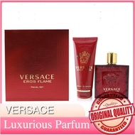 ORIGINAL Versace Eros Flame 50ML EDP Perfume Gift Set