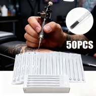 [1 BOX 50 PCS] Mixed Tattoo Needles, 50 pcs RL, RS & M1 Tattoo Needle Mix