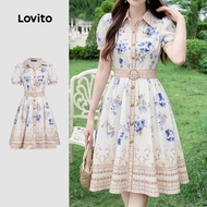 K3-FEB26-L-Ethnic Printed Dress New-DRK3P1D163