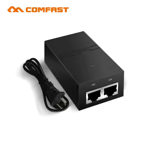 COMFAST 48V 0.5A/0.32A POE Adapter Ethernet Injector POE Switch for Comfast Celling/In-wall AP/ Outd